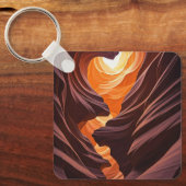 Antelope Canyon Souvenir Schlüsselanhänger (Vorderseite)