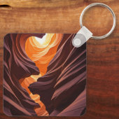 Antelope Canyon Souvenir Schlüsselanhänger (Rückseite)