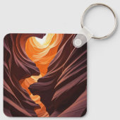Antelope Canyon Souvenir Schlüsselanhänger (Rückseite)