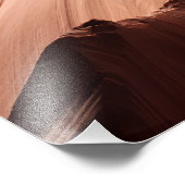 Antelope Canyon Swirls Fotodruck (Ecke)