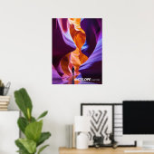 Antelope Canyon, USA Poster (Heimbüro)