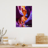Antelope Canyon, USA Poster (Küche)