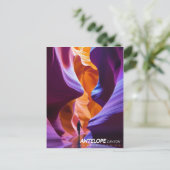 Antelope Canyon, USA Postkarte (Stehend Vorderseite)