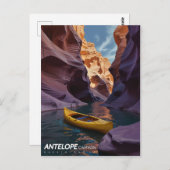 Antelope Canyon, USA Postkarte (Vorne/Hinten)