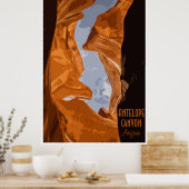 Antelope Canyon Vintage Poster (Küche)