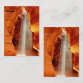 Antelope Canyon Visitenkarte (Vorne/Hinten)