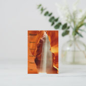 Antelope Canyon Visitenkarte (Stehend Vorderseite)