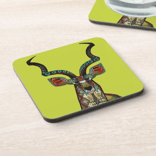 Antelope Chartreuse Untersetzer (Linke Seite)