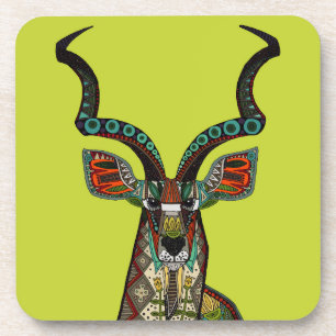 Antelope Chartreuse Untersetzer