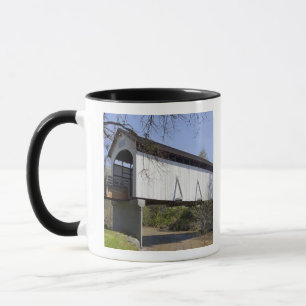 Antelope Creek Covered Bridge, erbaut 1922 Tasse