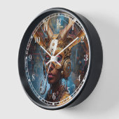 Antelope Headdress Science Fiction Cyberpunk Uhr (Winkel)