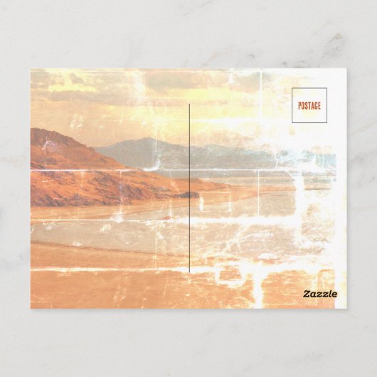 Antelope Island Bison Postkarte (Rückseite)