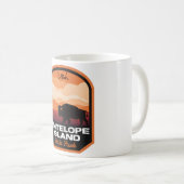 Antelope Island Staat Park UT Bison Kaffeetasse (VorderseiteRechts)