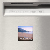 Antelope Island, White Rock Bay, Utah Landschaft Magnet (In Situ (Geschirrspüler))