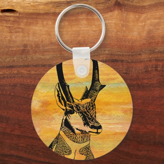 Antelope Key Chain Schlüsselanhänger (Vorderseite)