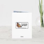 Antelope Note Card 2 Karte (Rückseite)