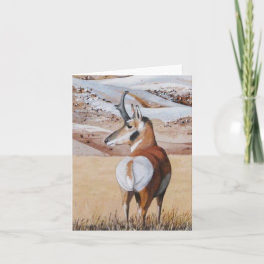 Antelope Note Card 2 Karte (Vorderseite)