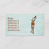 ANTELOPE & OWL Visitenkarte (Vorderseite)