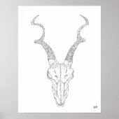 Antelope Print Poster (Vorne)