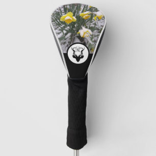 Antelope Silhouette Monogramm mit angepasstem Foto Golf Headcover