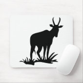 Antelope-Silhouette Mousepad (Mit Mouse)