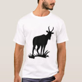 Antelope-Silhouette T-Shirt (Vorderseite)