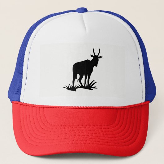 Antelope-Silhouette Truckerkappe (Vorderseite)