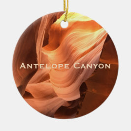 Antelope Slot Canyon Arizona Keramik Ornament