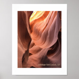 Antelope Slot Canyon, Arizona Poster