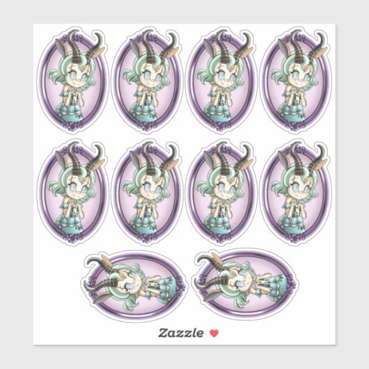 Antelopes Sticker (Blatt)