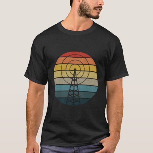 Antenna Ham Radio Amateur Radio Operator T-Shirt (Vorderseite)