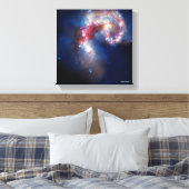 Antenne: Eine galaktische Spektakel Leinwanddruck (Insitu (Schlafzimmer))