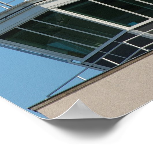 Antenne für die Kontrolle Poster (Ecke)