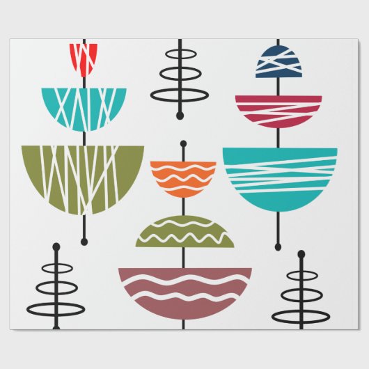 Antenne Geschenkpapier (Flach)