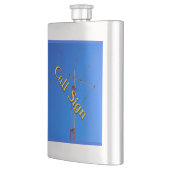 Antenne mit Ihrem Rufzeichen Flachmann (Links)