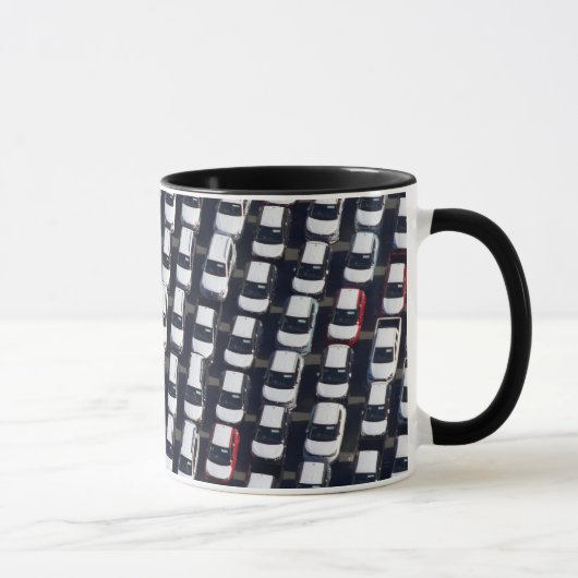 Antenne über Auto-Los Tasse (Rechts)
