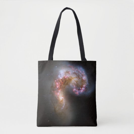 Antennen-Galaxie-Taschen-Tasche Tasche (Vorderseite)