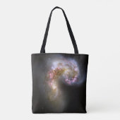 Antennen-Galaxie-Taschen-Tasche Tasche (Rückseite)