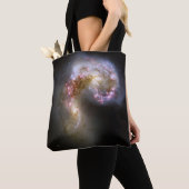 Antennen-Galaxie-Taschen-Tasche Tasche (Von Nahem)