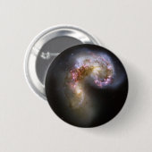 Antennen-Galaxien Button (Vorne & Hinten)