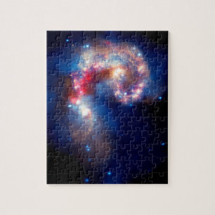 Antennen-Galaxien kollidieren Puzzle