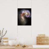 Antennen-Galaxien Poster (Küche)