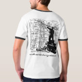 Antennen-Organ T-Shirt (Schwarz voll)