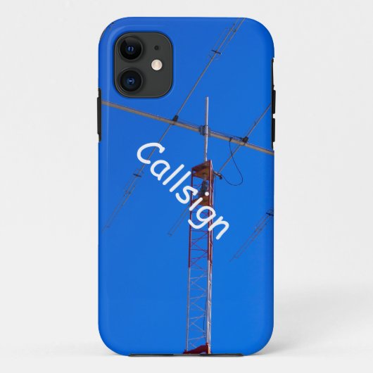 Antennen und Anrufer Case-Mate iPhone Hülle (Rückseite)