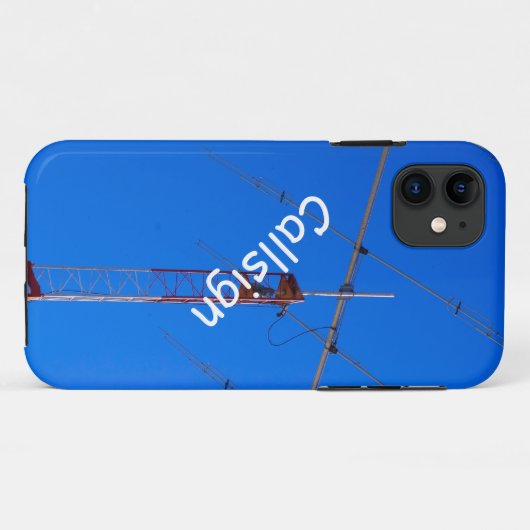 Antennen und Anrufer Case-Mate iPhone Hülle (Rückseite (Horizontal))