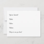 AntennenGalaxien Einladung (Rückseite)