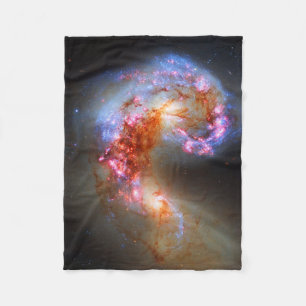 AntennenGalaxien Fleecedecke