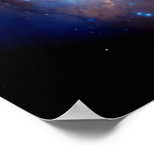 AntennenGalaxien Kollidieren Poster (Ecke)