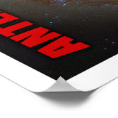 AntennenGalaxien Poster (Ecke)