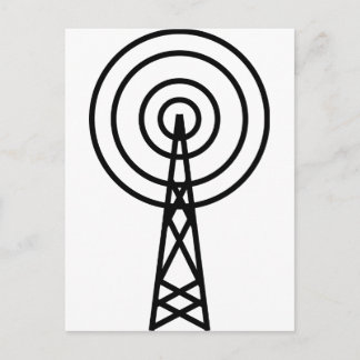 Antennensichtzeichen Postkarte